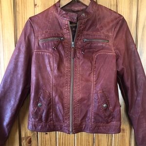 Faux Leather Jacket